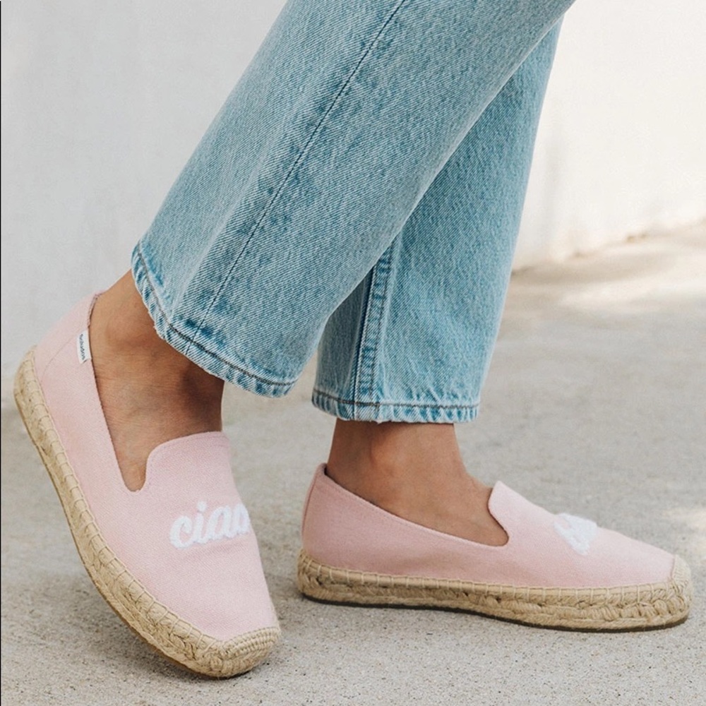 Anthro Soludus Ciao Bella Smoking Slipper sz 8